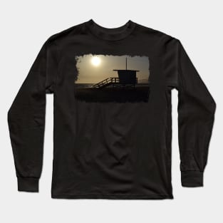 Santa Monica Beach Long Sleeve T-Shirt